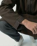 Khaki Cashmere Djellaba