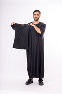 Kids Black Gandoura